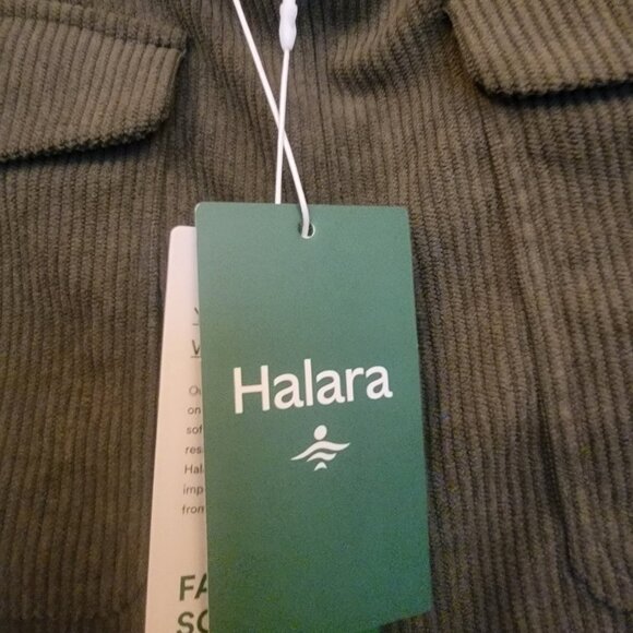 Halara Mid Rise Front Side Flap Pocket Midi Corduroy Casual Skirt - Picture 3 of 10